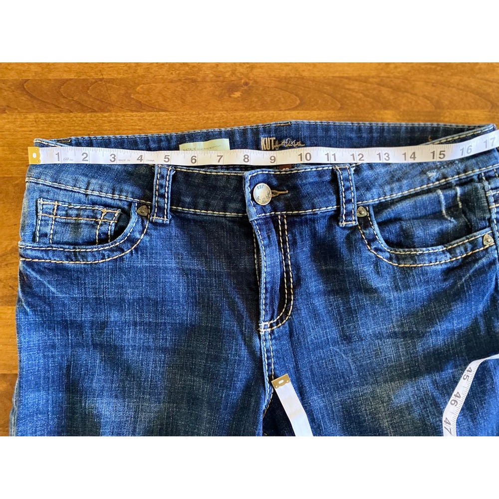 Kut from the Kloth Women's Boot Cut Jeans - Dark Blue - Picture 12 of 13